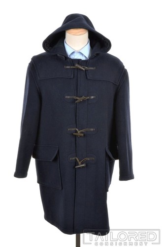 Gloverall ネイビー ダッフルコート GB 42