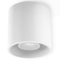 Modern WeißE Deckenlampe Orbis 1 G9 40W Deckenleuchte Rund Aluminium Flurlampe