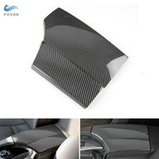ABS Carbon fiber Mittelarmlehne Armlehne Abdeckung For BMW 5 Series E60 2004-10