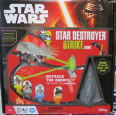 STAR WARS - STAR DESTROYER STRIKE GAME-OUTRACE THE ENEMY & EVADE THE LASER FIRE!