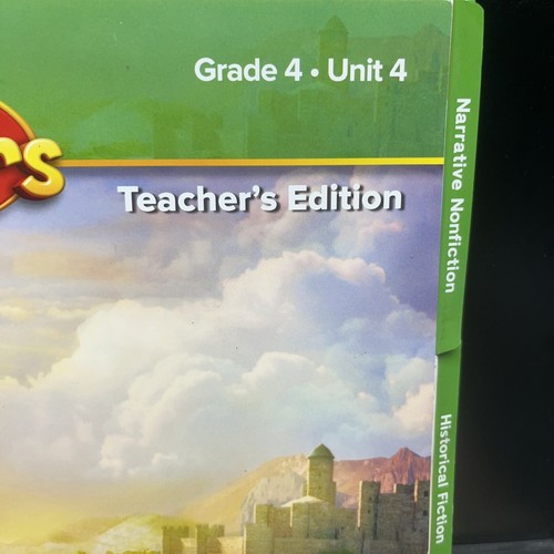 Wonders Grade 4 Teacher's Edition Unit 4 by McGraw Hill Homeschool