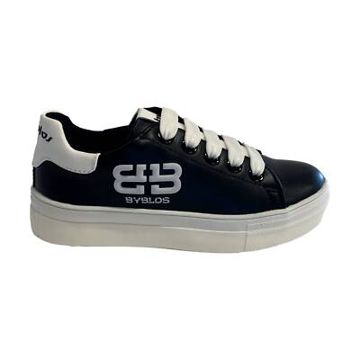 By Byblos O-312 Sneakers Stringate Platform Nero
