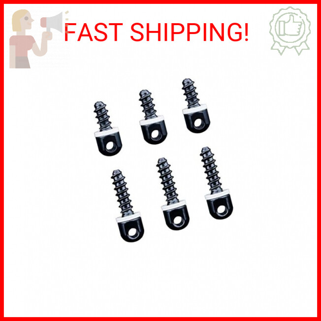 SHWEAPY Sling Swivel Studs Wood Screw Studs,6 Pcs Sling Mounting Kit