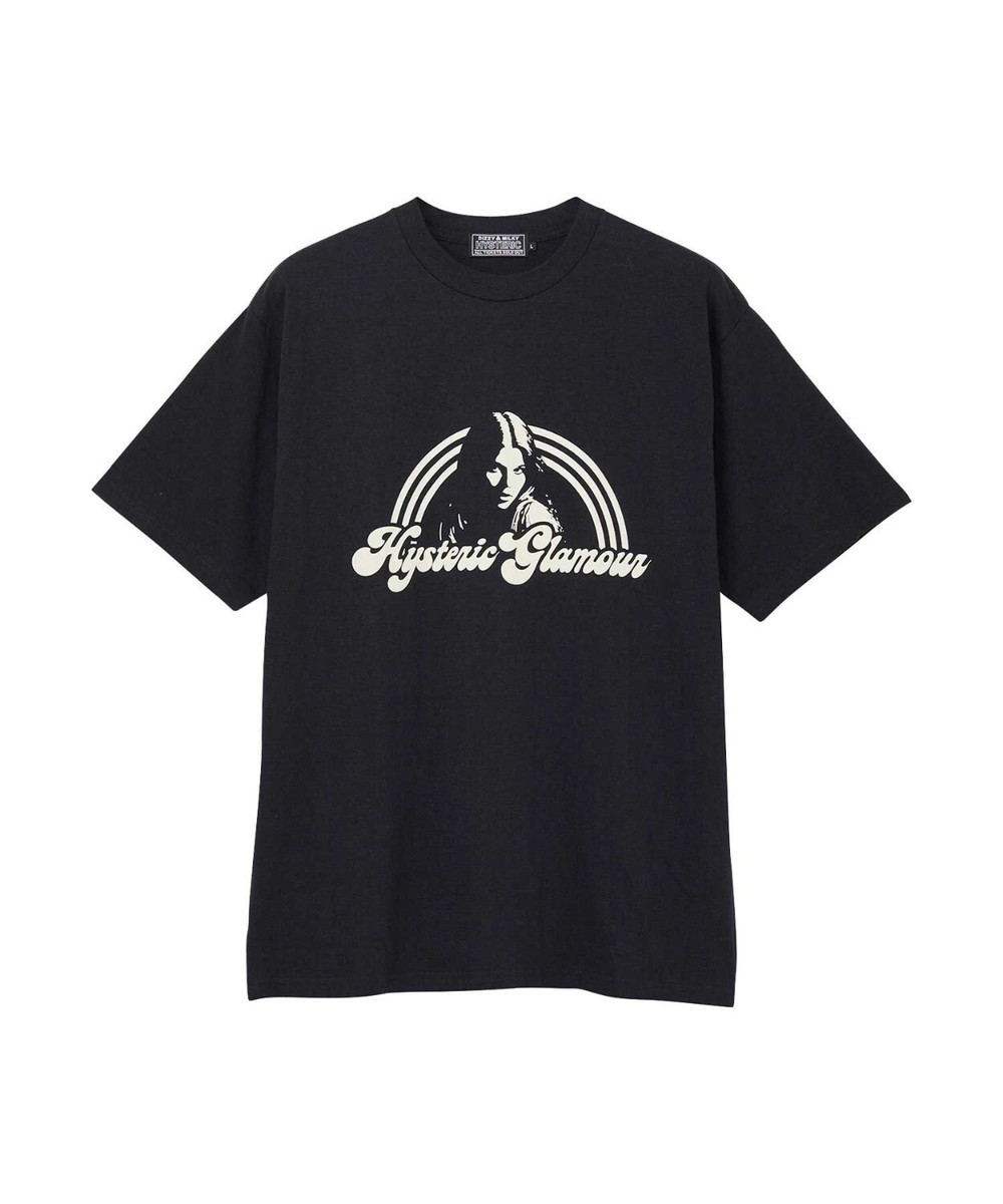関税込【HYSTERIC GLAMOUR】HG.INC. T-shirt ASK availability First) HYSTERIC GLAMOUR HG RAINBOW T-Shirt