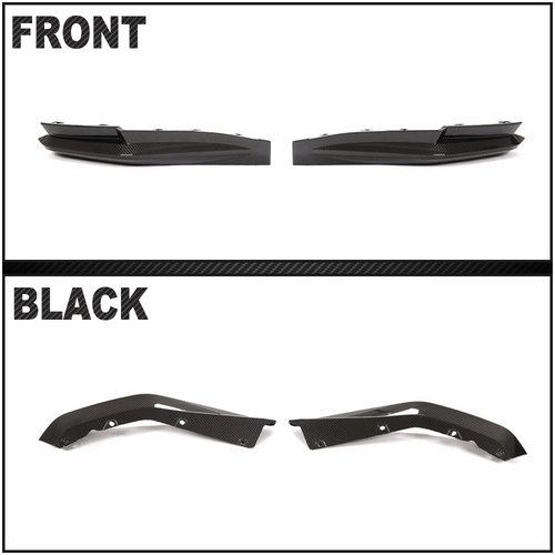 Alerón lateral divisor trasero de carbono DRY se adapta a BMW G82 M4 Coupé 2021-24 - Imagen 11 de 12