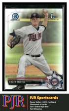 Ryley Widell 2017 Bowman Draft #BDC-64 Twins Chrome Refractor 35% Off 4+ Items