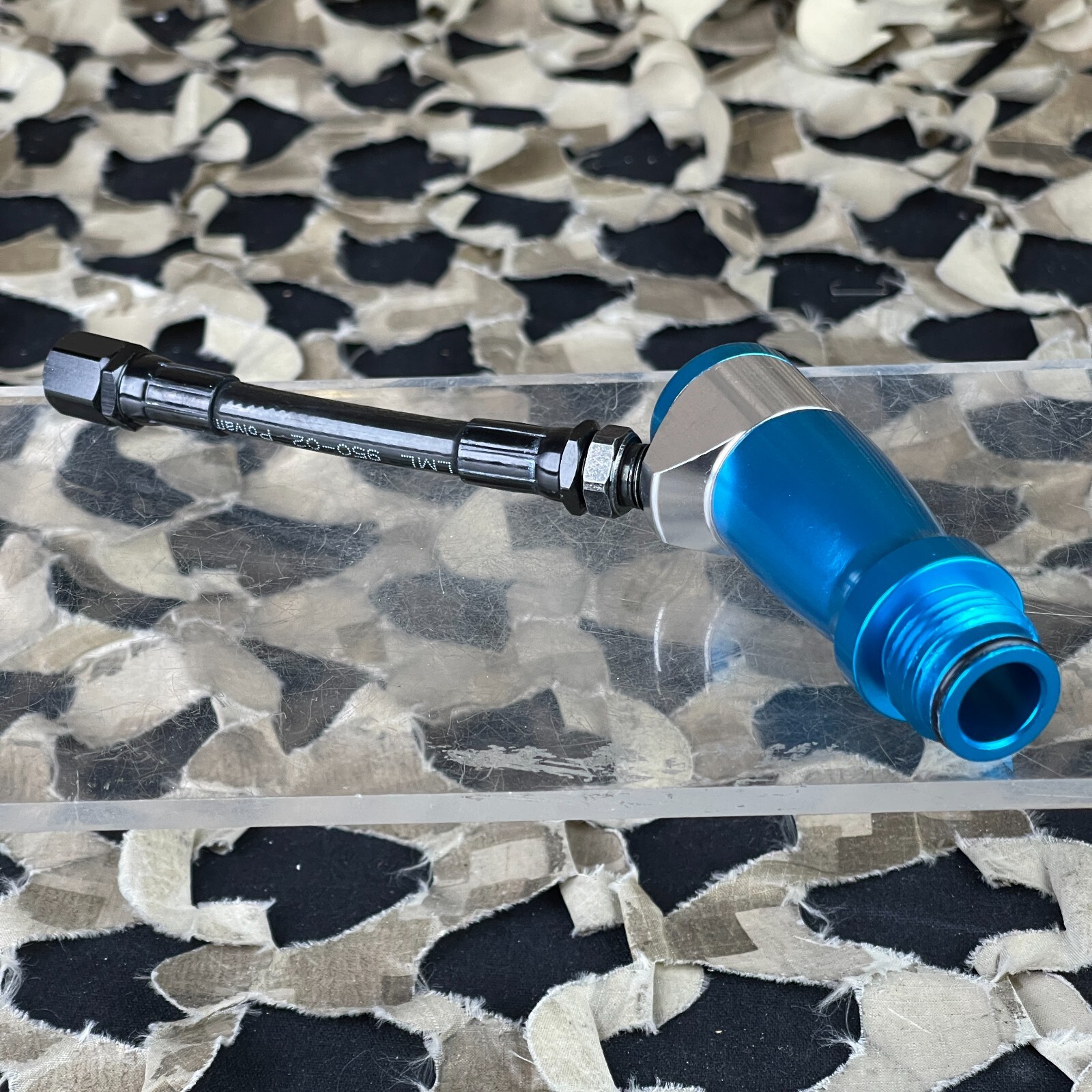 NEW Azodin Replacement Feather Regulator w/ Hose - Teal/Silv