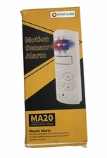 Motion Sensor Alarm For Garage Door Ma20 Mosaic Alarm New E34