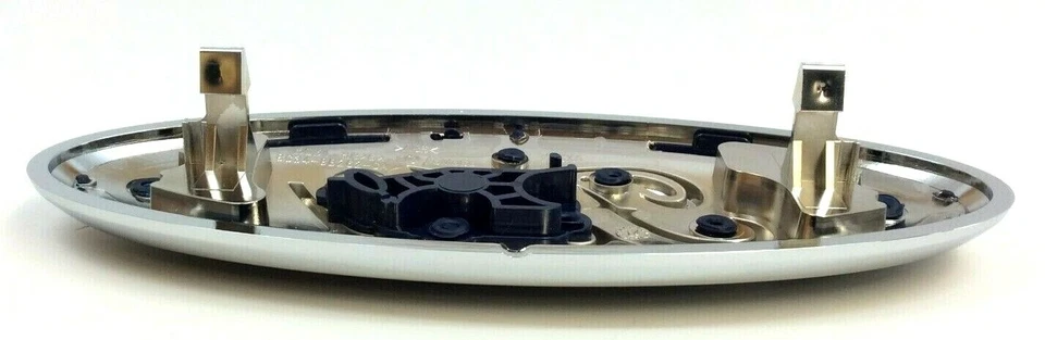 Ford Serie E 2008-2021 parrilla delantera azul emblema ovalado placa de identificación OEM 8C3Z8213C Foto 3 de 4