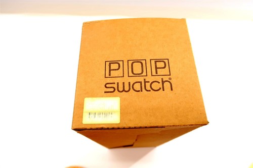 NEW Swatch POP Watch LEAF PWZ108 Limited Edition Box Set 1994 Vintage NOS - Picture 8 of 8