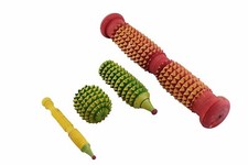 Acupressure Massager Tools Combo Kit for Stress and Pain Relief with Foot Roller