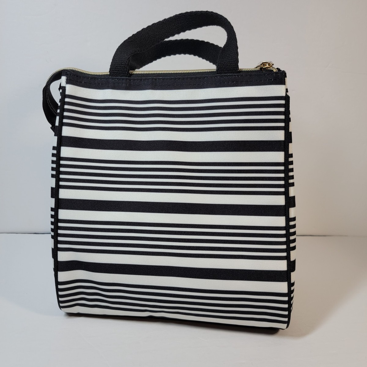 Kate Spade Lunch‎ Box Travel bag Black and Cream Graphic Clutch Modern Leopard Lunch Bag | Fine Stationery main image 3