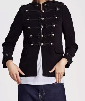 ZARA ミリタリーユーズドジャケット　 カバーオール Lサイズ ZARA オリーブグリーン ミリタリージャケット L カバーオール