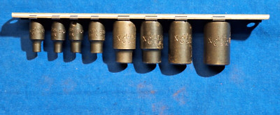 Mac Tools 8 piece 3/8'' & 1/4'' drive Inverted torx impact socket set E4 - E16