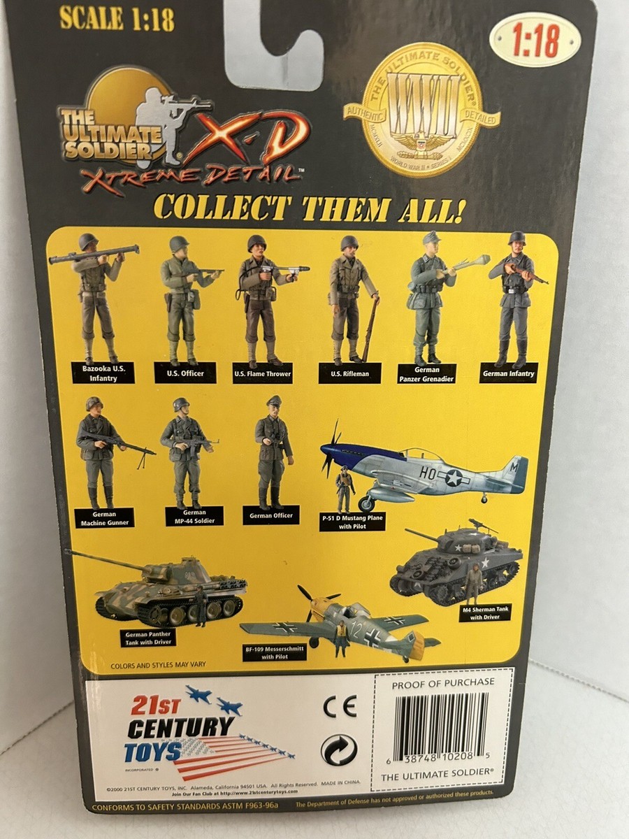 ❤︎ ✙ 1:18 21st Century Toys Ultimate Soldier WWII German Army