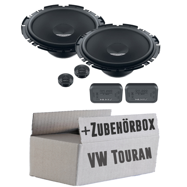 VW Touran Front - Hertz 16Cm Lautsprecher 160Mm Boxen TüR Vorne System Einbauset-image
