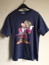 Vintage  I  m With Dopey  Disney Tee Shirt Size Small