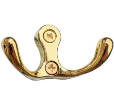 Crocetta aggancio laccato bronzo oro 9 cm in ferro forgiato per lampadario stil