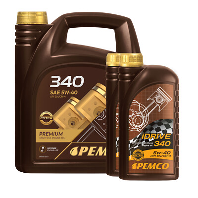 7 (5+2x1) Liter PEMCO SAE 5W-40 iDrive 340 Motoröl Extreme