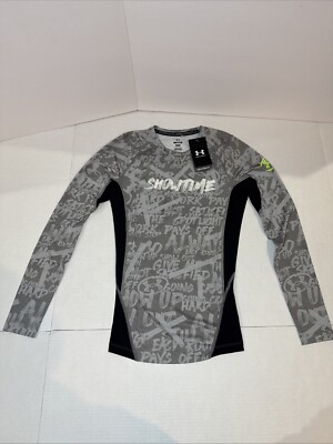 Men s Under Armour Heat Gear Alter Ego Compression Workout Shirt Size:Small NWT
