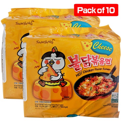 Samyang CHEESE Korean Spicy Buldak Hot Chicken Ramen Egypt Ubuy