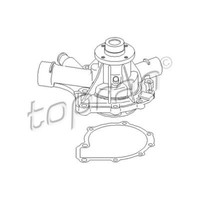 Topran Wasserpumpe Mechanisch FüR Mercedes-Benz C-Klasse W203 CL203 CLK C208