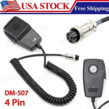NEW DM-507 4 Pin Microphone Dynamic MIC For Cobra Uniden CB Two Way Radio