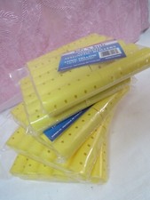 Magnetic Hair Rollers  5  12pks 15 / 16" YELLOW - LOT -Soft n' Style- NEW 