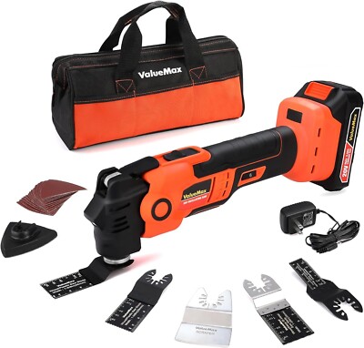 20V Cordless Oscillating Tool with Battery 3.6°Oscillation Angle Oscillating Saw