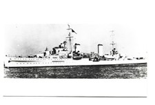 PHOTO MARINE DE GUERRE  NAVIRE  HMAS HOBART  PHOTO BY REAL PHOTOGRAPHS