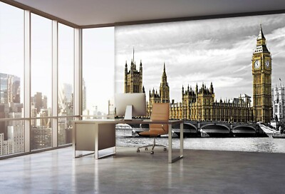 3D London Big Ben 40739NA Wallpaper Wall Murals Removable Wallpaper Fay
