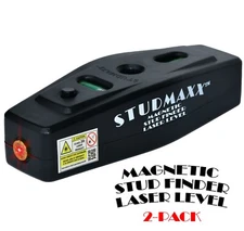 Magnetic Stud Finder with Laser Level Line Tool. The Lazer Level Stud Detector! 
