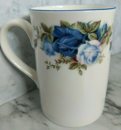 Royal Albert Ltd. Bone China Moonlight Rose Coffee Cup Mug, 8 oz