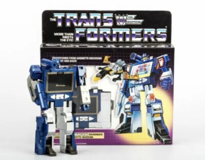 G1 Soundwave reissue brand new with buzzsaw action Figure