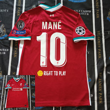 Liverpool Home Football Shirt Jersey 2020 2021 Nike Sadio Mane Size L