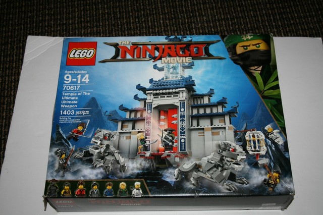 Lego set 70617 Ninjago Movie Temple ( new in box ) | eBay