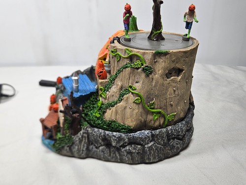 AS IS LEMAX Spooky Town Isle Of Creepy Jacks Animated Halloween Village Piece - Picture 11 of 19