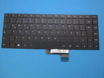 Clavier Allemand Lenovo Ideapad Yoga 2 13, Yoga 3 14.E31-70 E31-80 Rétro-éclairé - Photo 1/3