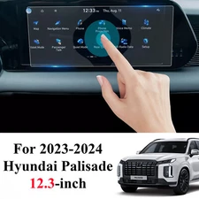For 2023 2024 Hyundai Palisade 12.3 inch Touch Screen Protector Tempered Glass