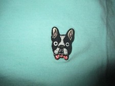 Aqua BOXER Heat Sealed Patch Logo T Shirt XL Artists Union 100% Cotton
