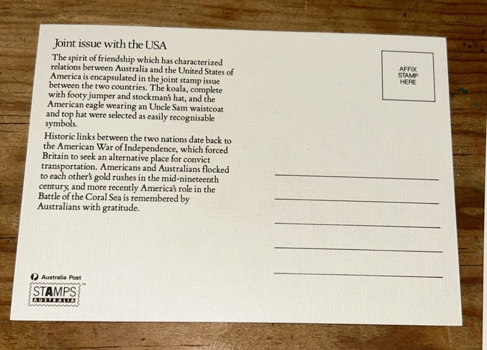 Australia FDC 1988 Happy Bicentenary Koala Eagle First Day Card Lot Of 2 - Image 3 of 4