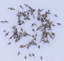 100x BALANCE STAFFS Vintage Watch Spares Parts Mixed Lot Watchmaker Repair Staff