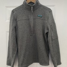 Simply Southern Women's Gray Half Zip Mock Neck Sweater Jacket - Size S