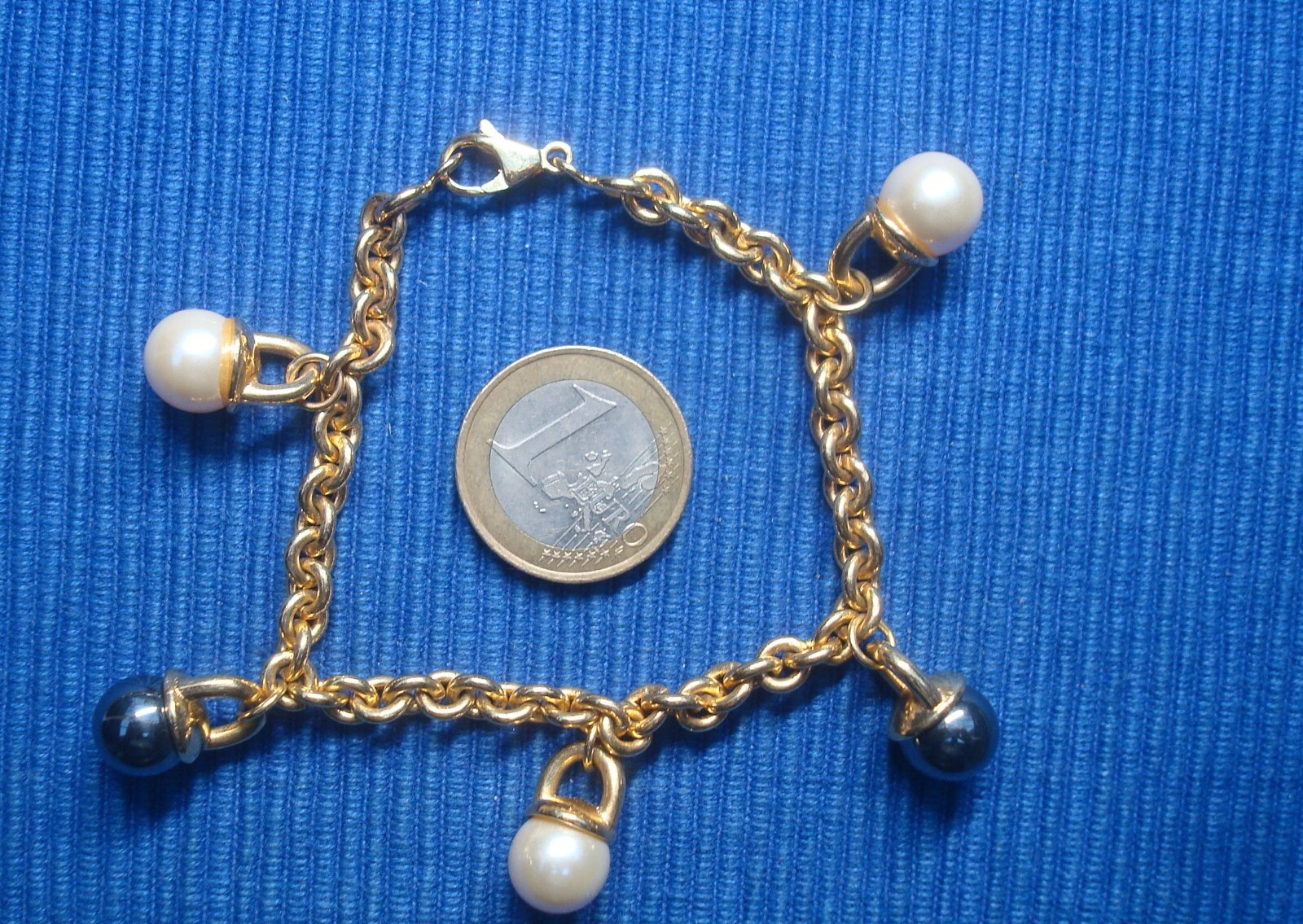 Bijou plaqué or B26AG gourmette poinçonnée à maille tendance