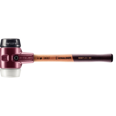 Halder Simplex gentle hammers 3027.080 hammer rubber mallet soft mallet low noise