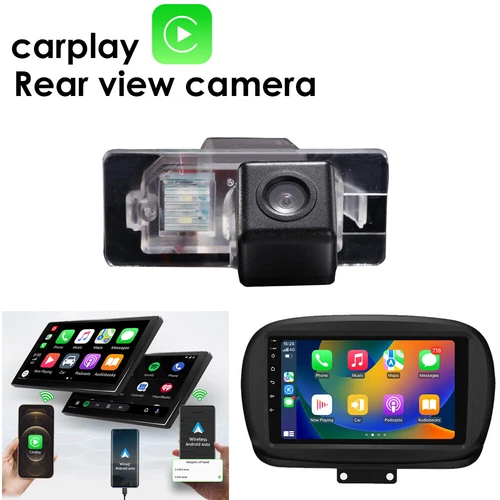 Autoradio GPS Navigation+Rückfahrkamera für Fiat 500X Petrol Diesel 334 WiFI DAB - Bild 1 von 13