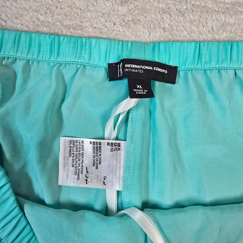 International Concepts Intimates Shorts Extra Large Blue Lace Pajamas Lingerie - Picture 5 of 8