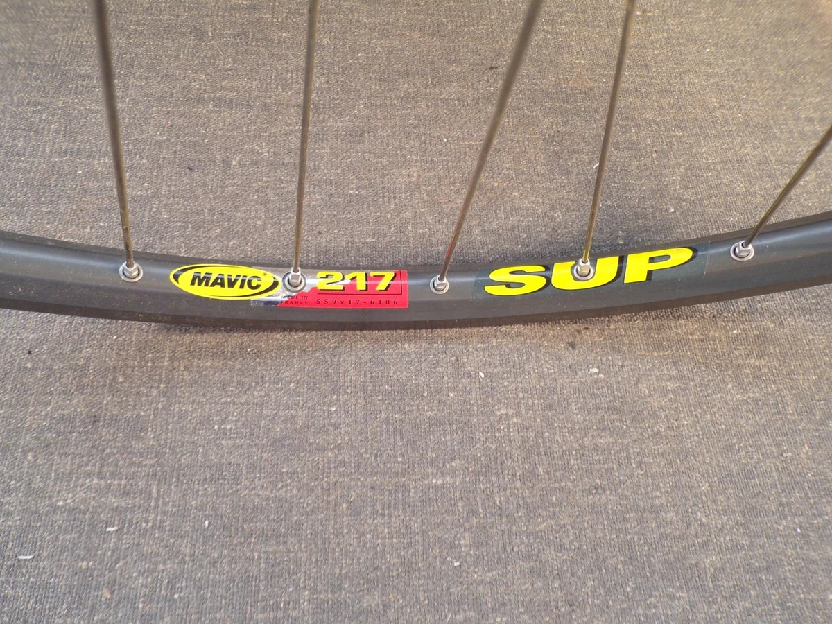 Lot of 2 Vintage Mavic 217 SUP Wheel with Hubs
