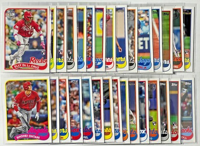 2024 Topps Series 1 - 1989 Baseball Insert PICK YOUR PLAYER! Combined Shipping