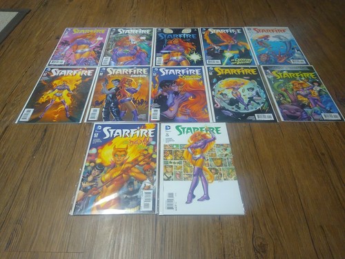 Starfire The New 52 Complete Comic Set 1-12 Teen Titans | eBay